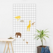 Magnet Wall Sticker: Jungle Animals