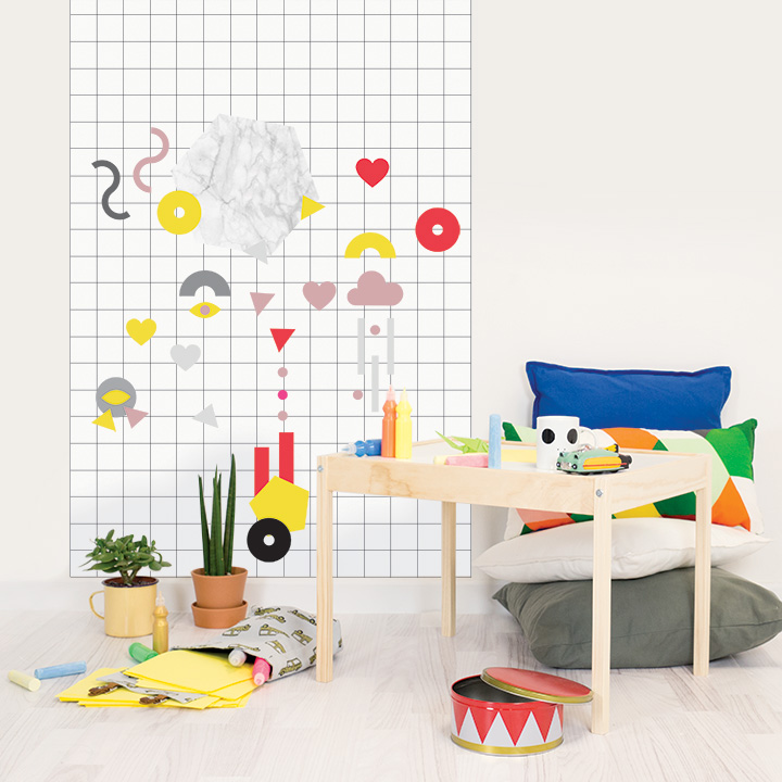 Magnet Wall Sticker: Shapes