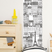 Repositionable Wallpaper City of Paris